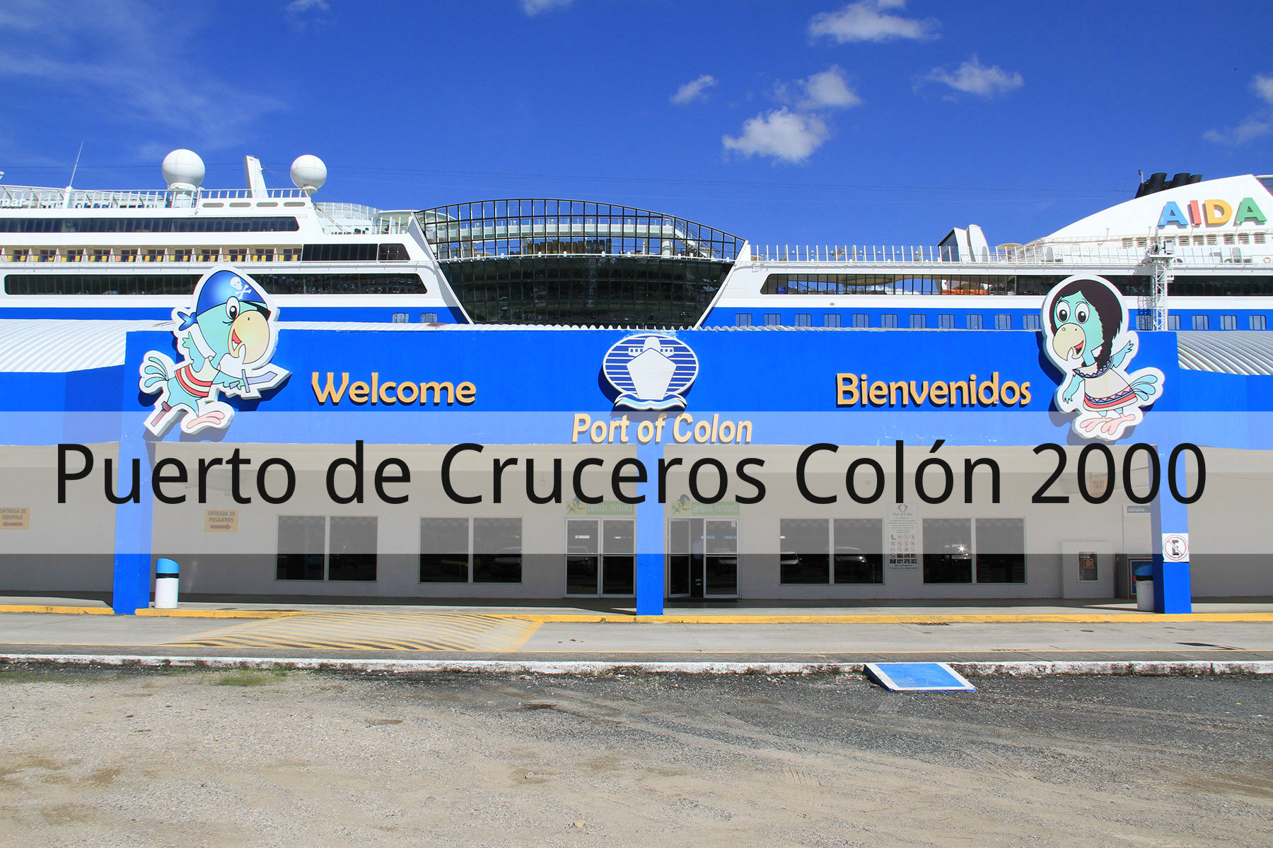 transfer to colon, fort sherman, cruise ports